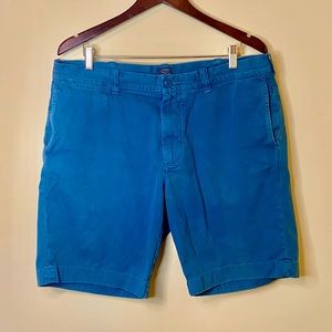 J. Crew Men’s Stanton Shorts Size 36 Teal Blue